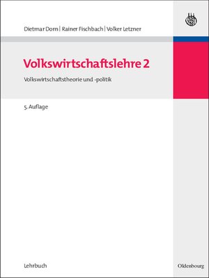 cover image of Volkswirtschaftslehre 2